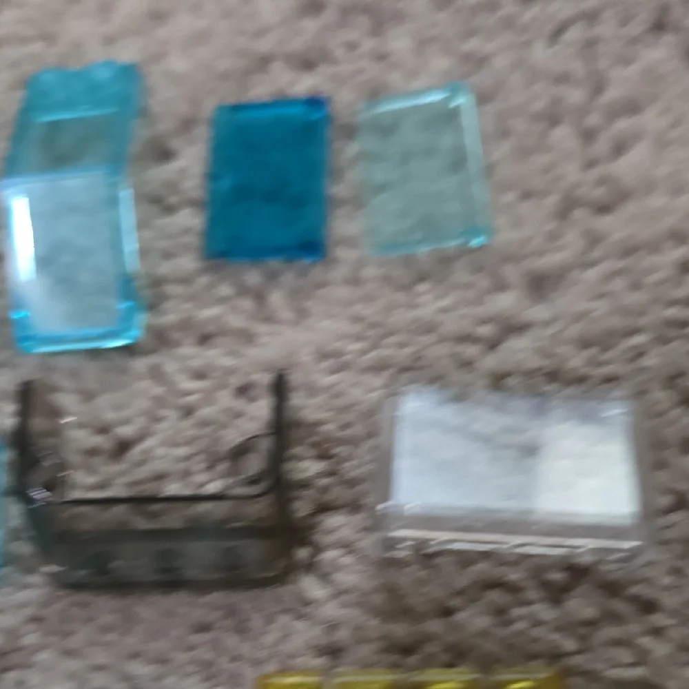 LEGO Assorted Transparent Roof & Hood Pieces